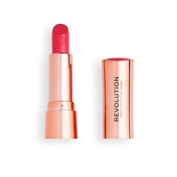 Makeup Revolution Satin Kiss Lipstick - Cutie Pink