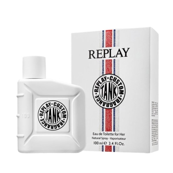 Replay # Tank Custom For Her Edt 100ml White