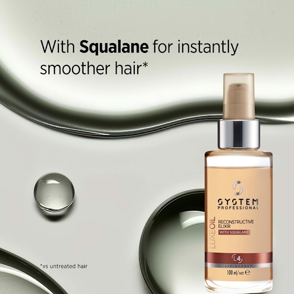 System Professional LuxeOil Reconstructive Elixir 100ml Gold
