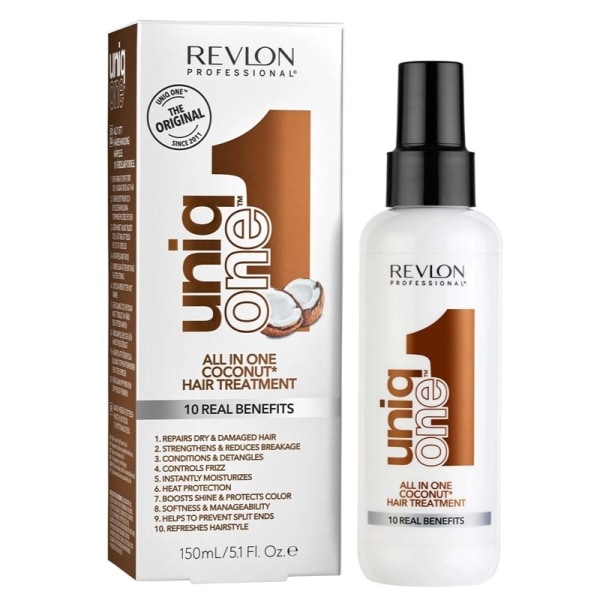 Revlon Uniq One All in One Hair Treatment Coconut 150ml Transparent