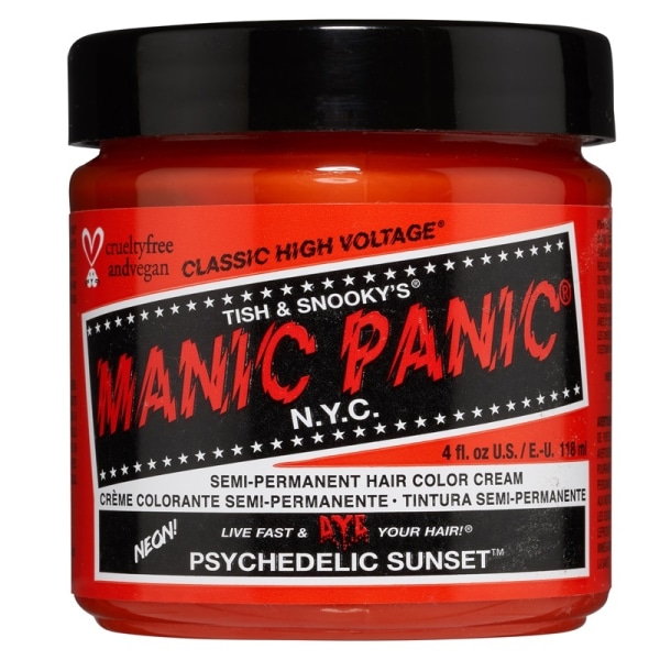 Manic Panic Classic Cream Psychedelic Sunset Orange