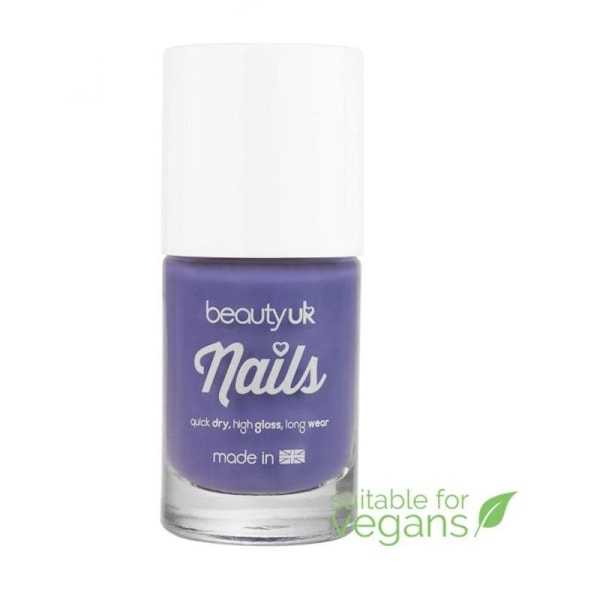 Beauty UK Nail Polish no.9 - Ultra Violet Transparent