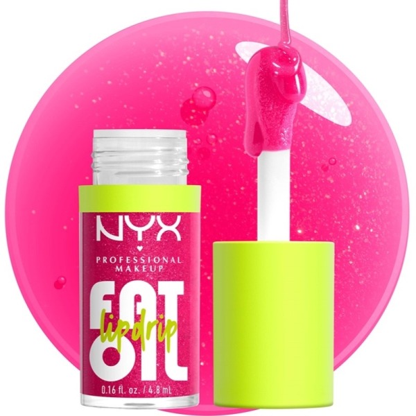 NYX PROF. MAKEUP Fat Oil Lip Drip 4.8 ml Supermodel Transparent