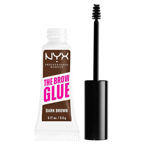 NYX PROF. MAKEUP The Brow Glue Instant Brow Styler 04 Dark Brown Transparent
