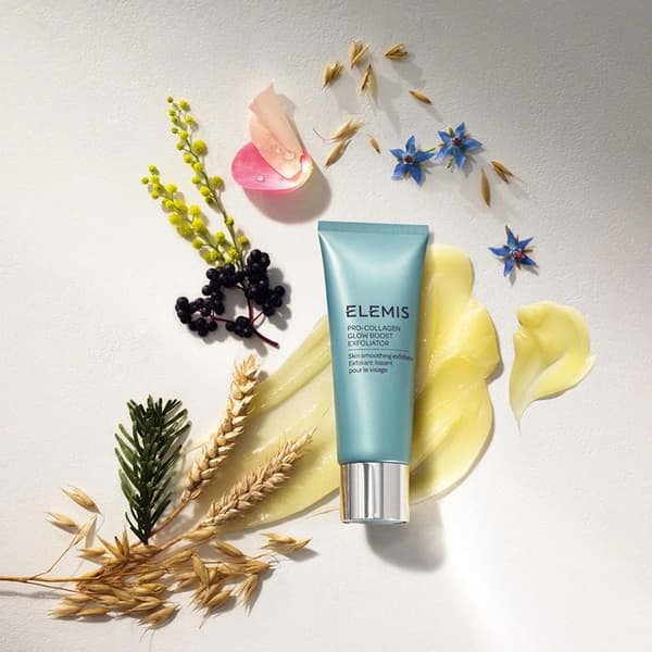 Elemis Pro-Collagen Glow Boost Exfoliator 100ml Blå