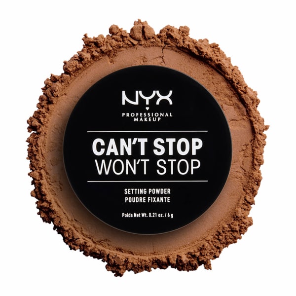 NYX PROF. MAKEUP Can't Stop Won't Stop Setting Powder - Medium/Deep Transparent