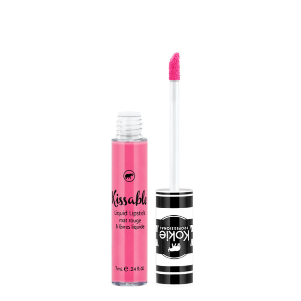 Kokie Kissable Matte Liquid Lipstick - sokeripinnoitettu Pink