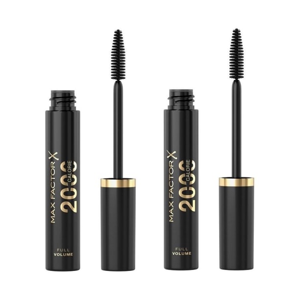 2-pack Max Factor 2000 Calorie Mascara Black 9ml Svart