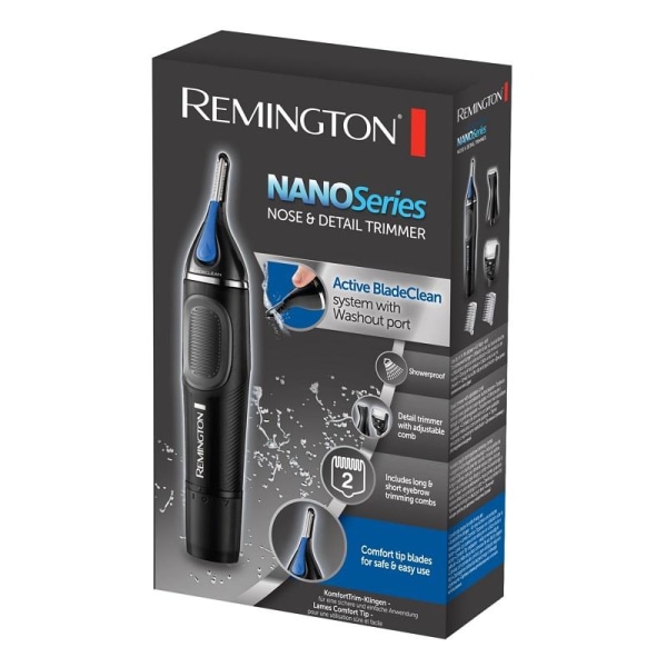 Remington Nano Series Lithium - Nose and Detail Trimmer grå