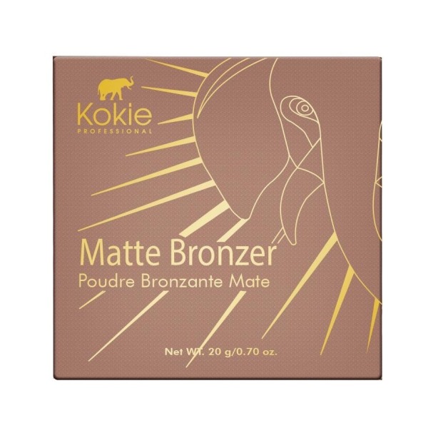 Kokie Matte Bronzer - Stay Golden Brons