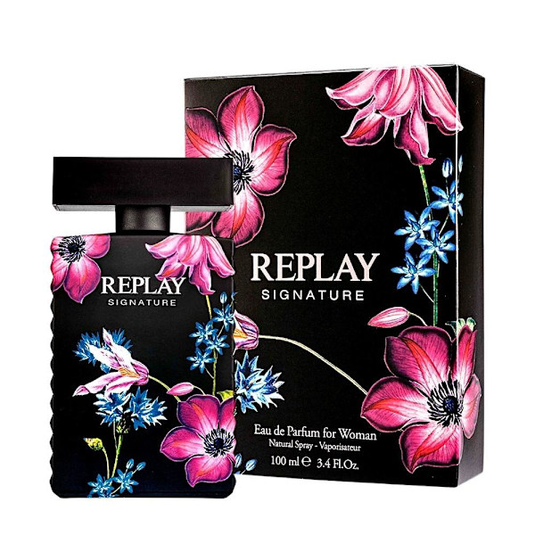 Replay Signature For Woman Edp 100ml Black