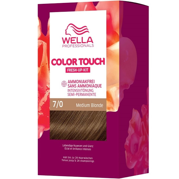 Wella Color Touch Pure Naturals 7/0 Medium Blonde Brun