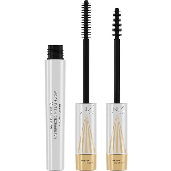 Max Factor Masterpiece 2 In 1 Lash Wow Mascara 001 Black 7ml Black