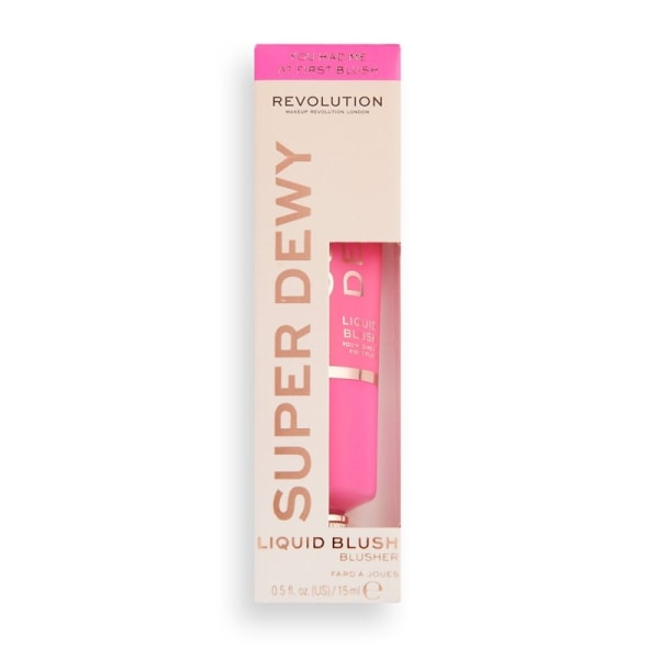 Makeup Revolution Superdewy Liquid Blush You Had Me at First Blu Rosa