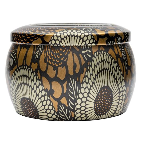 Voluspa Decorative Tin Candle Baltic Amber 113g Gold