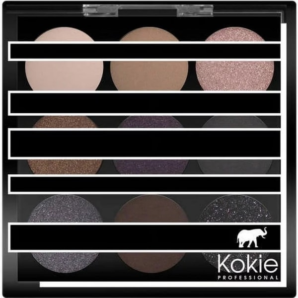 Kokie Eyeshadow Palette - Smolder multifärg