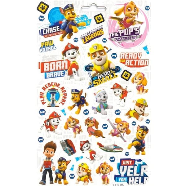 Paw Patrol 500 Stickers Multicolor