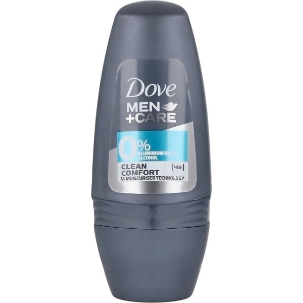 Dove Men Roll-On Antiperspirant Clean Comfort 50ml Transparent