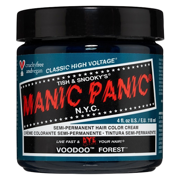 Manic Panic Classic Cream Voodoo Forest 118ml Grön