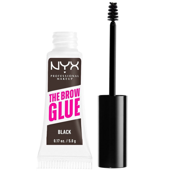 NYX PROF. MAKEUP The Brow Glue Instant Brow Styler 05 Black Transparent