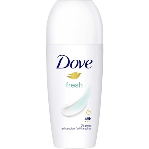 Dove 48h Fresh Roll-on Deodorant 50ml White