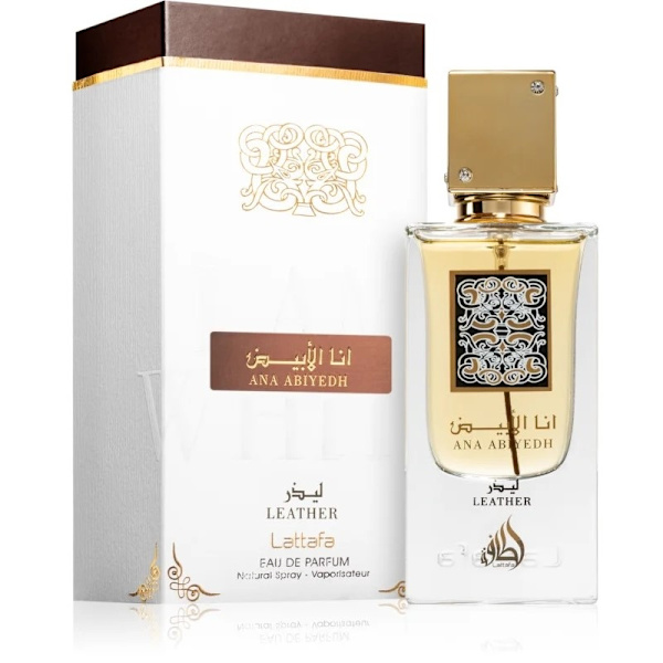 Lattafa Ana Abiyedh Leather Edp 100ml White