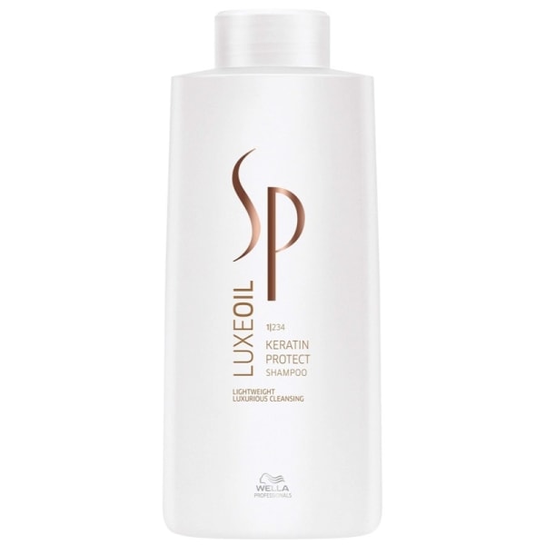 Wella SP LuxeOil Keratin Protect Shampoo 1000ml White