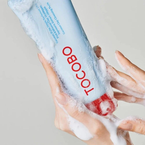 TOCOBO Coconut Clay Cleansing Foam 150ml Blue
