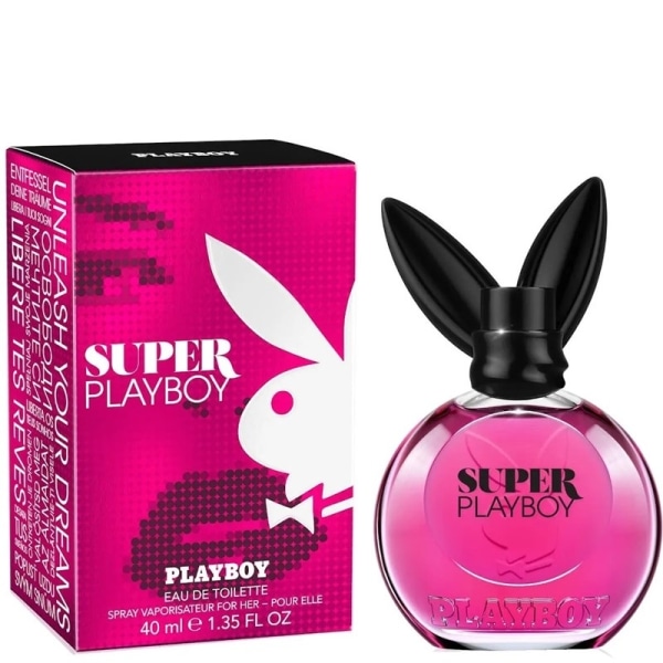 Playboy Super For Her Edt 40ml Rosa
