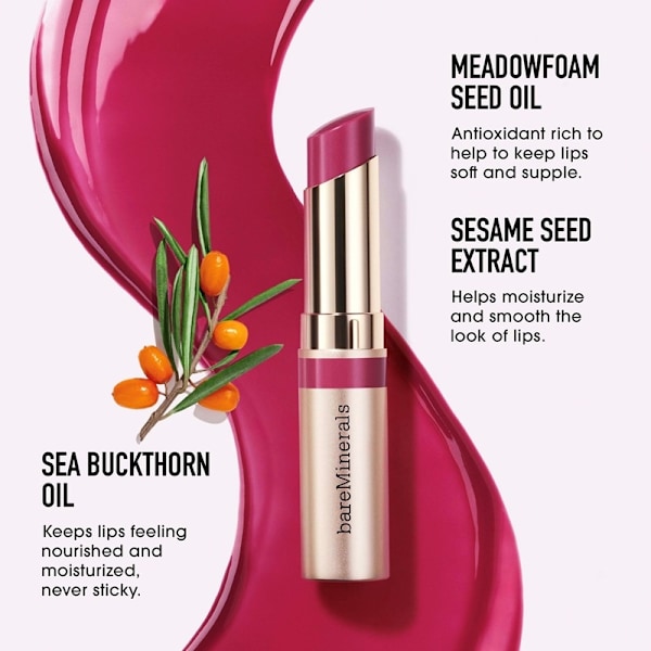 BareMinerals Dewy Lip Gloss-Balm Devotion Lila