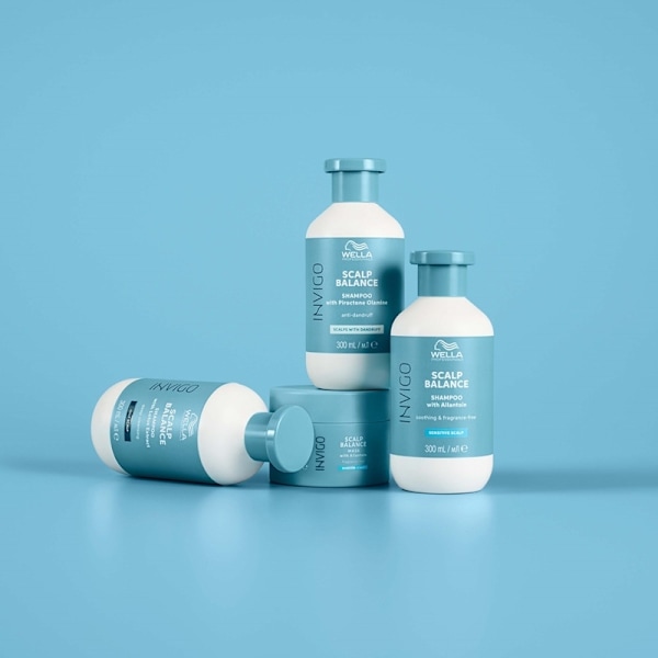 Wella Professionals Invigo Scalp Balance Oily Scalp Shampoo 300ml Blå