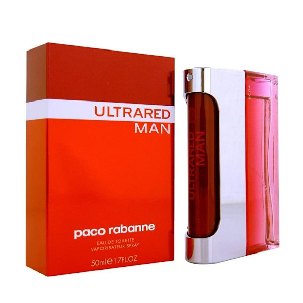 Paco Rabanne Ultrared Man Edt 100ml Transparent