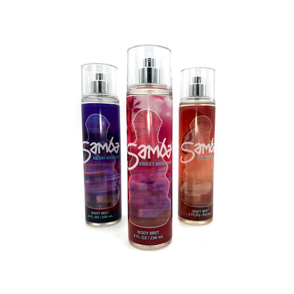 Samba Neon Nights Body Mist 236ml Multicolor