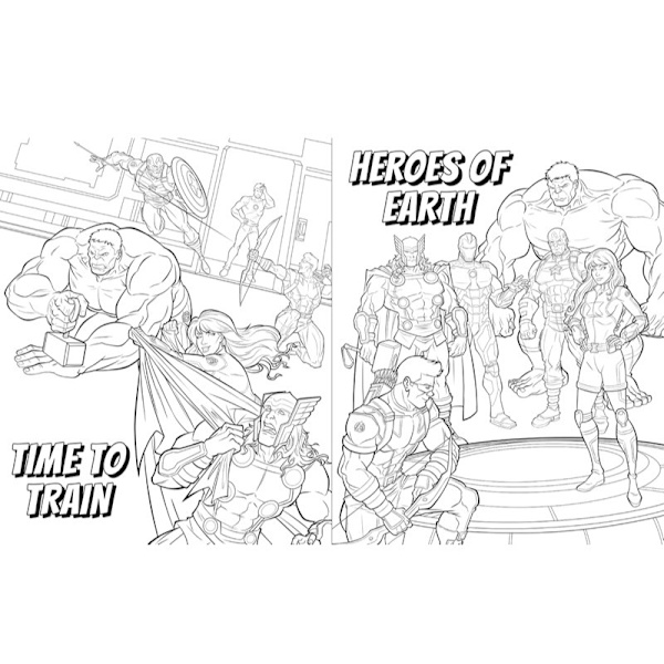 Marvel Thor Colouring Fun Multicolor