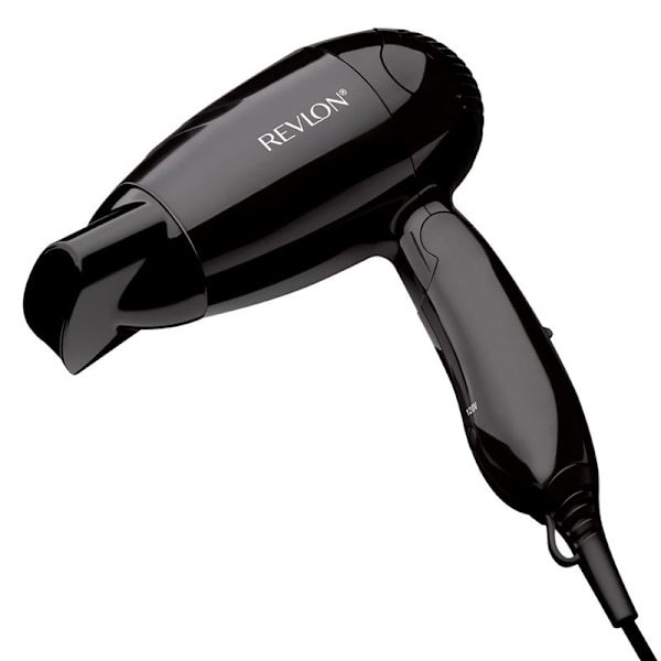 Revlon Essentials Compact Travel Hair Dryer Svart