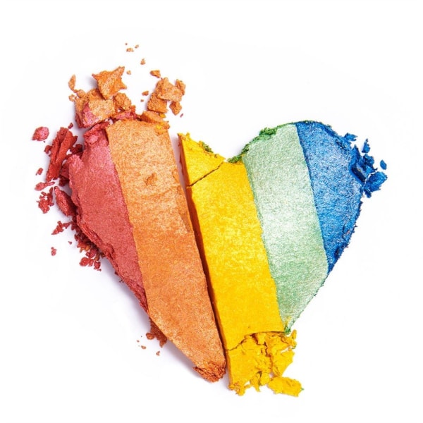 Makeup Revolution x Pride Triple Baked Highlighter - Love multifärg
