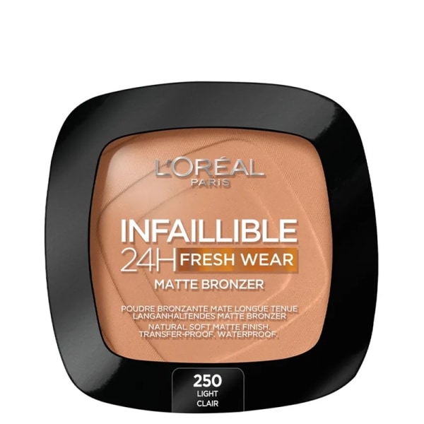 L'Oreal Infaillible 24h Fresh Wear Matte Bronzer Light 250 Beige