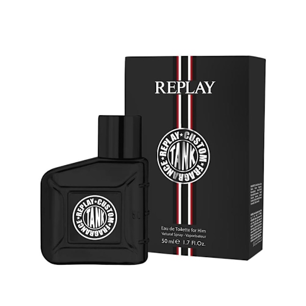 Replay # Tank Custom For Him Edt 50ml Svart
