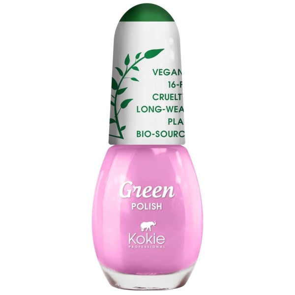 Kokie Green Nail Polish - Cherry Blossom Rosa