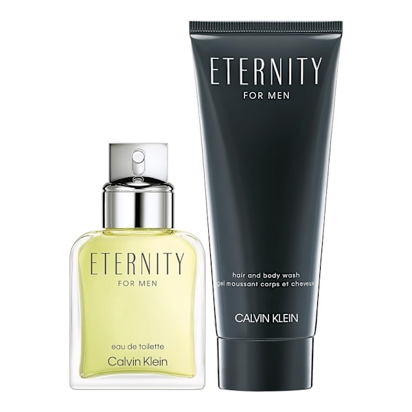 Giftset Calvin Klein Eternity For Men Edt 50ml + Hair & Body Wash 100ml Black