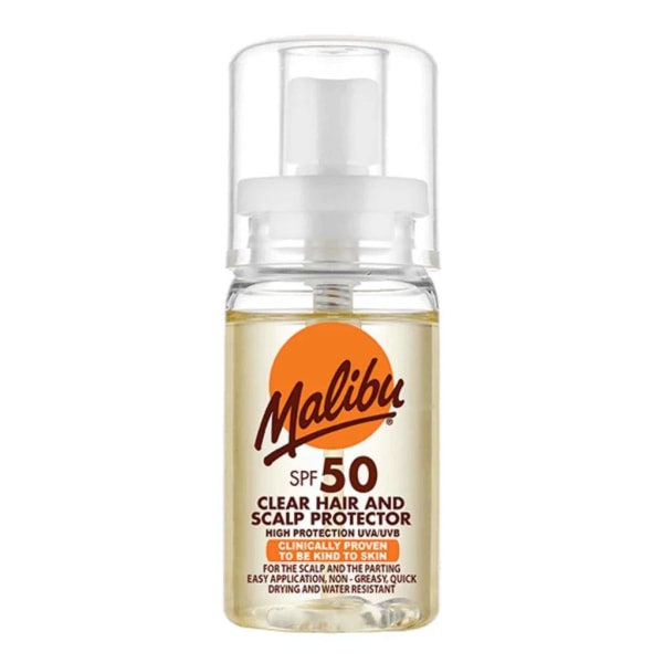 Malibu Clear Hair and Scalp Protector SPF 50 50ml Multicolor