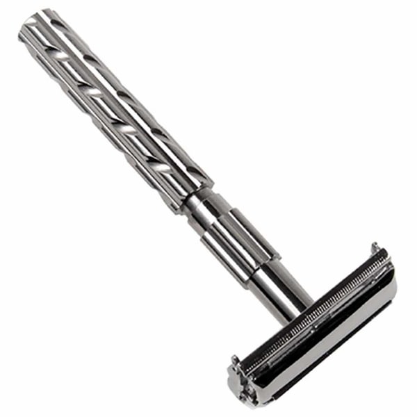 Parker 22R Butterfly Open Safety Razor Transparent