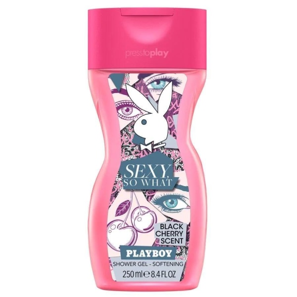 Playboy Sexy So What For Her Shower Gel 250ml Transparent