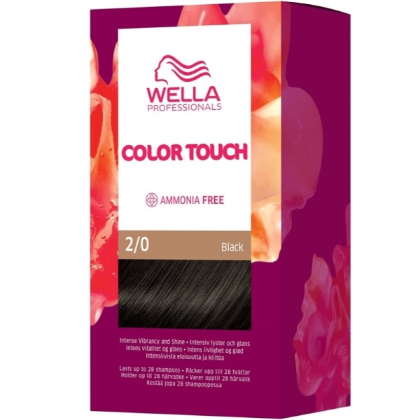 Wella Color Touch Pure Naturals 2/0 Black Brun
