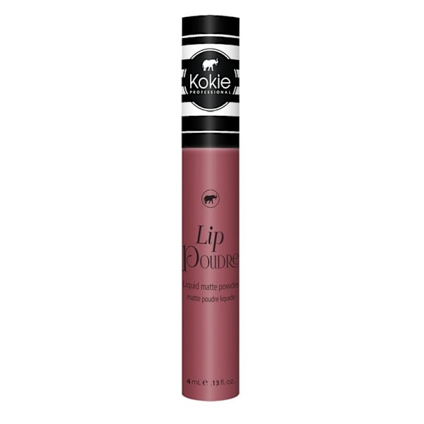 Kokie Lip Poudre Liquid Matte Powder - Rosewood Dark pink