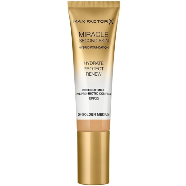 Max Factor Miracle Second Skin Foundation 06 Golden Medium Beige