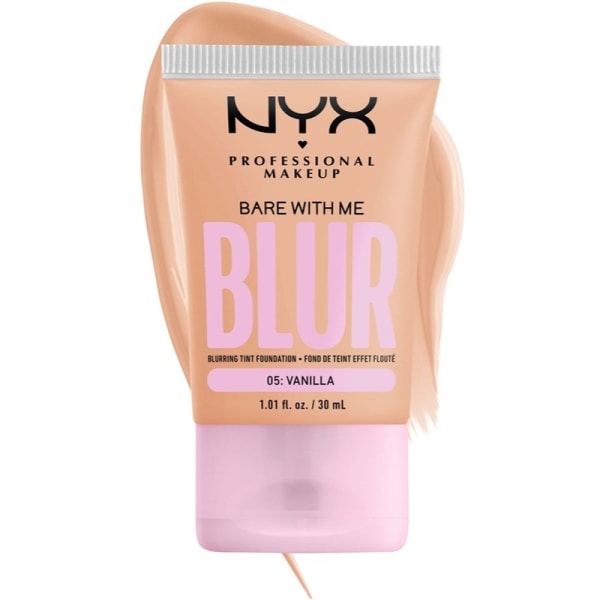 NYX PROF. MAKEUP Bare With Me Blur Tint Foundation 30ml - 05 Van Transparent