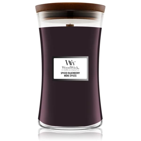 WoodWick Large - Spiced Blackberry Transparent