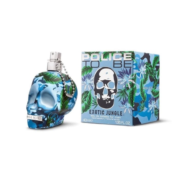 Police To Be Exotic Jungle Edt 40ml Transparent