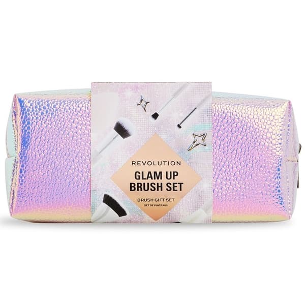 Makeup Revolution Glam Up Brush Gift Set Rosa